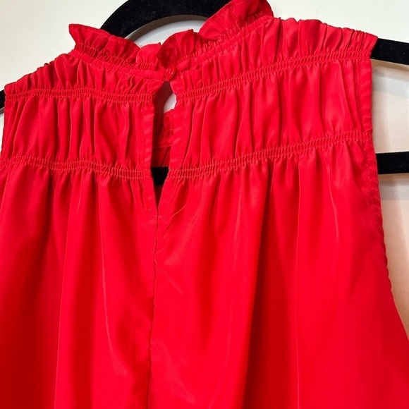Joie Cayenne Red Blouse - Picture 6 of 7